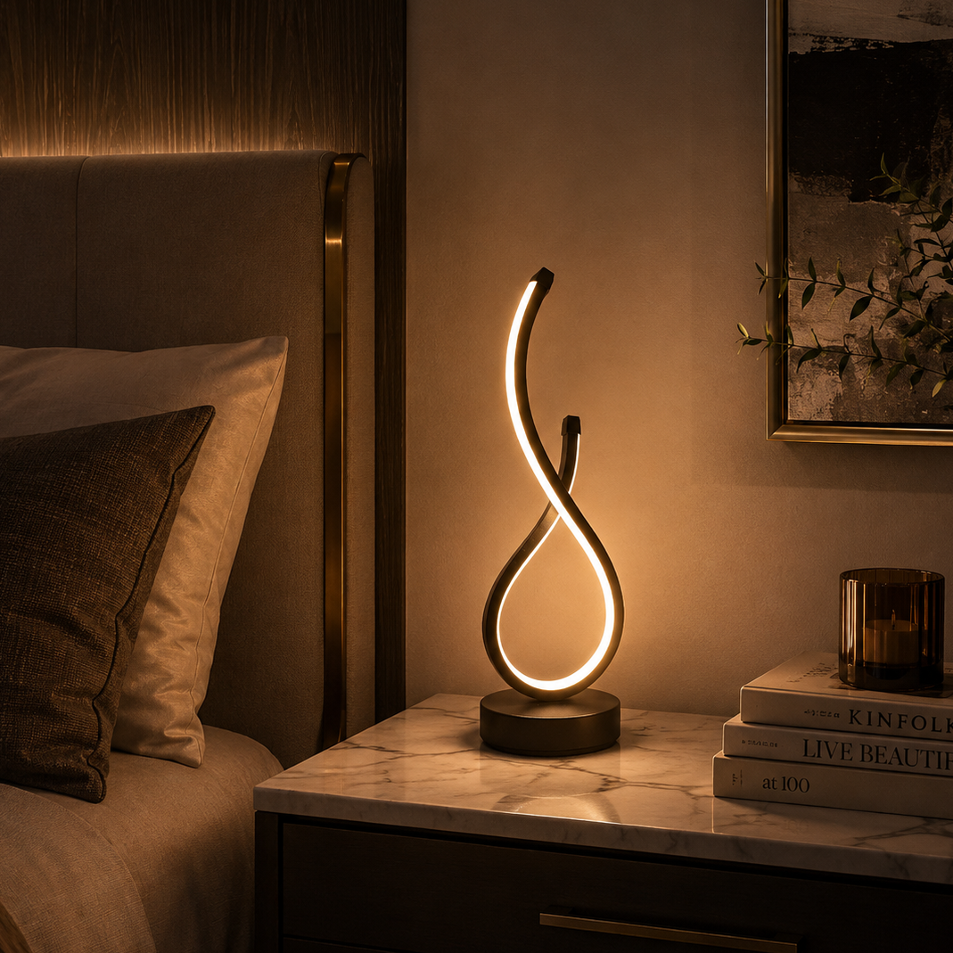 Varenmere Halo Curve LED Table Lamp